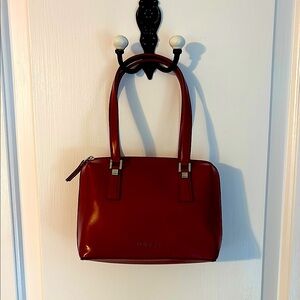 Burgundy Guess Handbag
